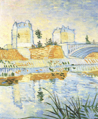 The Seine with the Pont de Clichy (nn04)